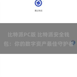 比特派PC版 比特派安全钱包：你的数字资产最佳守护者
