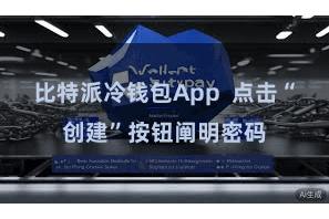 比特派冷钱包App  点击“创建”按钮阐明密码